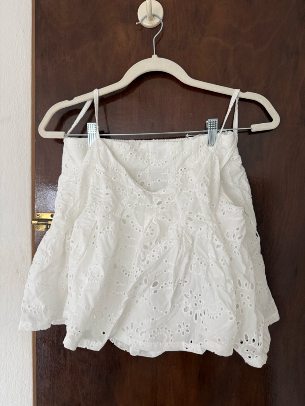 Skort set in white, never worn, new with tags, size M